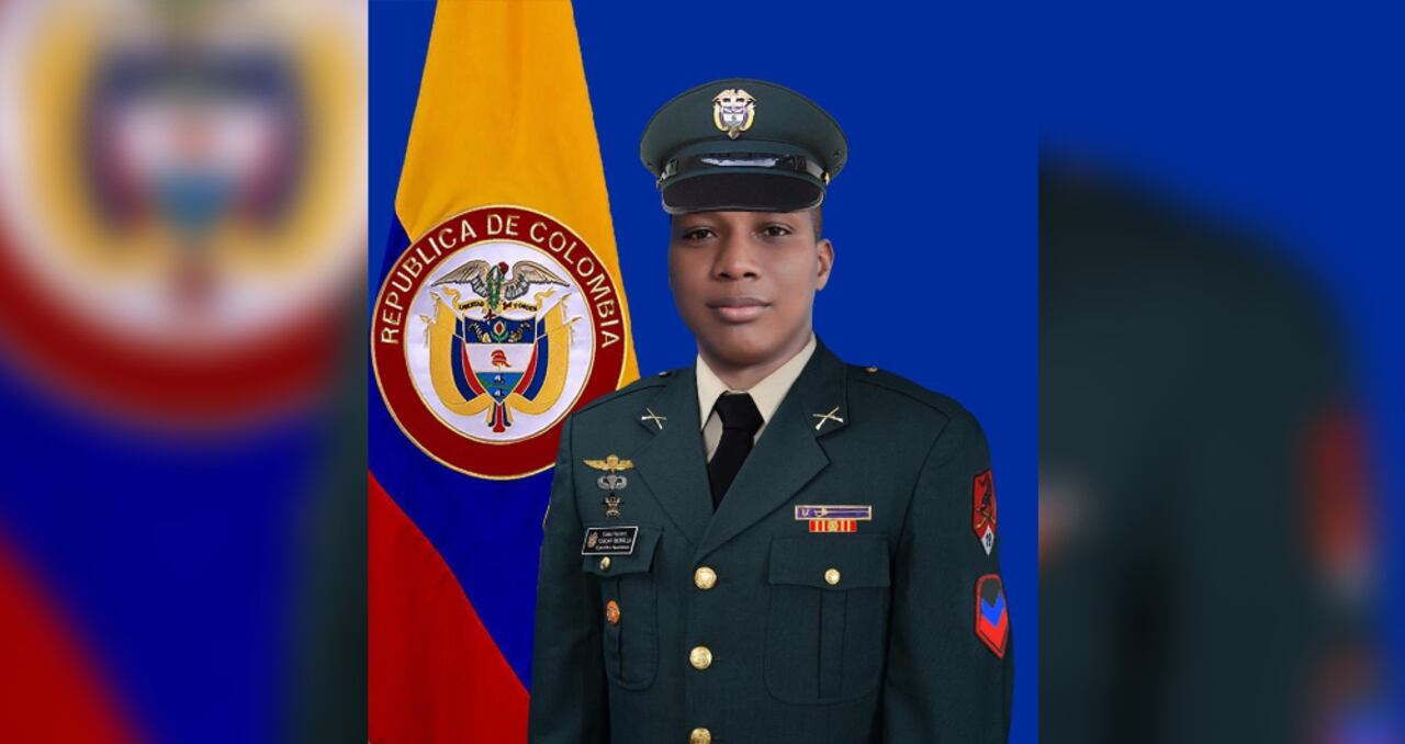 El suboficial Oscar Marino Bonilla ascendió de cabo primero a sargento segundo.