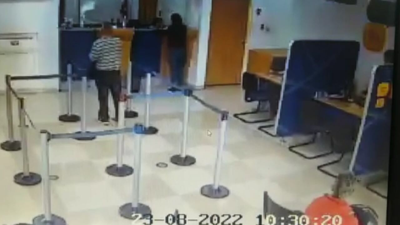 Atraco en un establecimiento bancario de La Ceja, Antioquia,