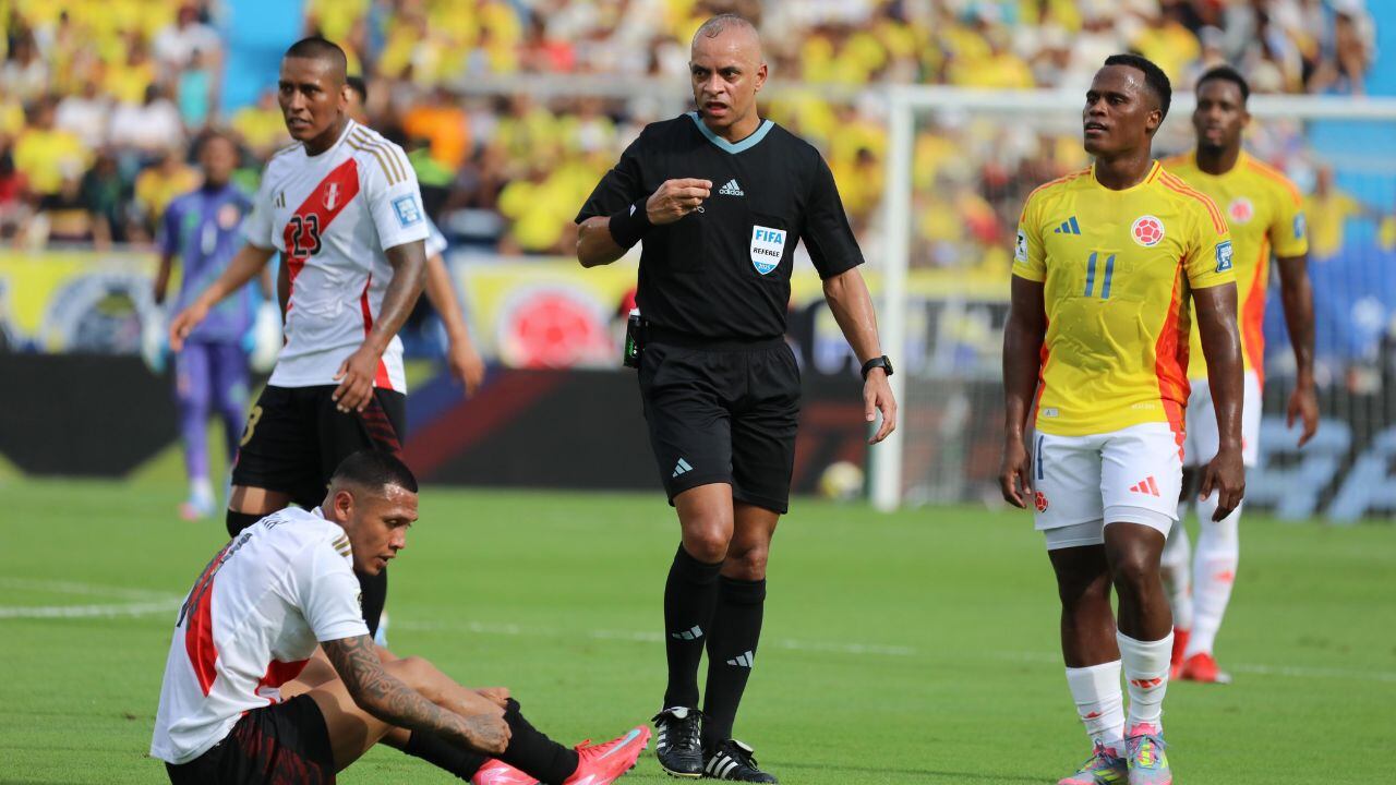 Imagen del Colombia vs. Perú por Eliminatorias.