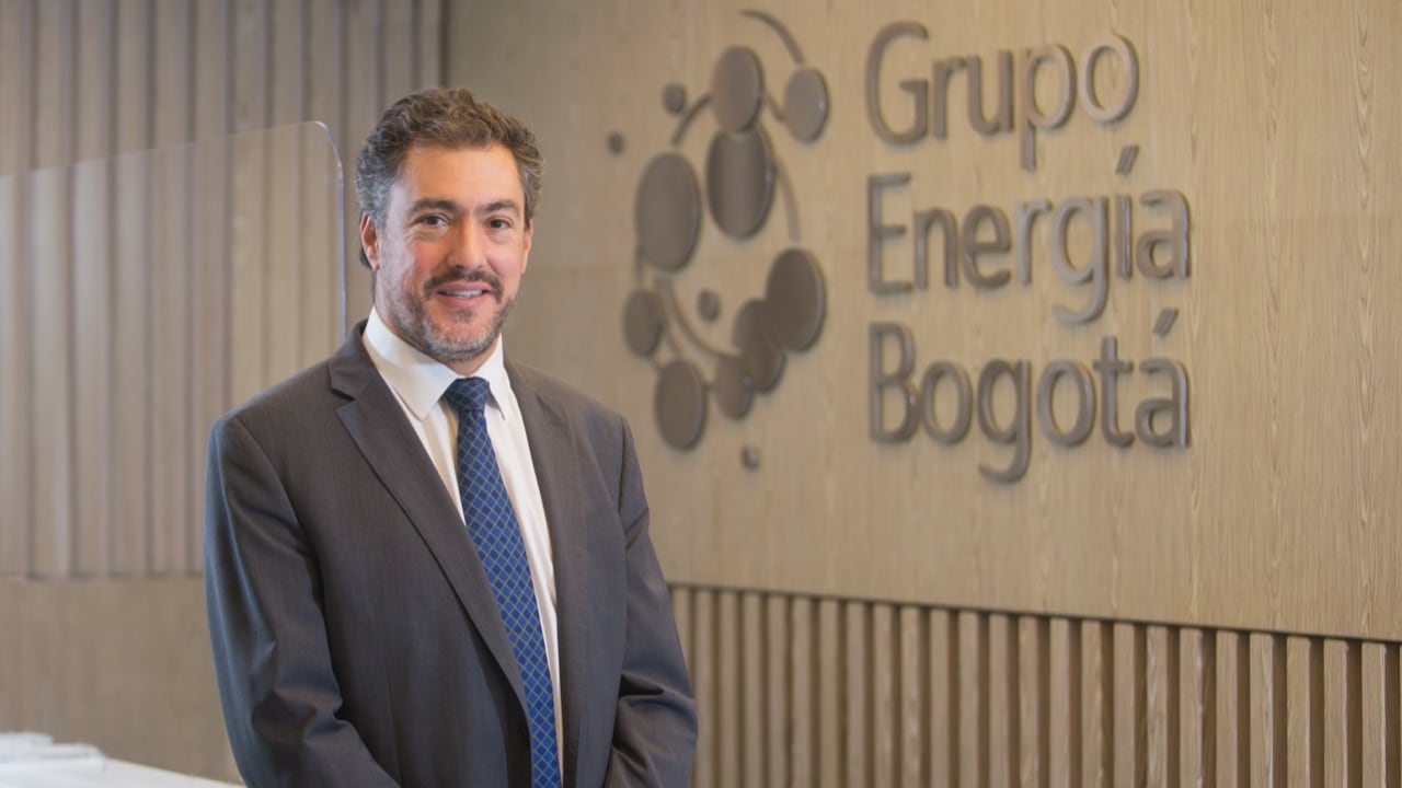 Juan Ricardo Ortega, presidente del Grupo Energía Bogotá (GEB).