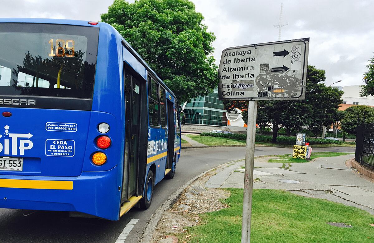 Calle 127 cerca a Bulevar Niza. Foto: Archivo SEMANA.