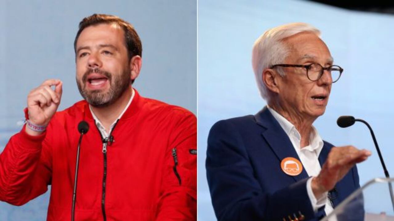 Carlos Fernando Galán y Jorge Enrique Robledo en el Debate Final de SEMANA.