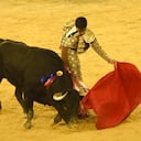 Anderson Sánchez, novillero de Lenguazaque. Cali, 11 de diciembre de 2021.