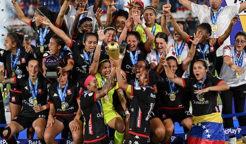 Independiente Santa Fe Femenino conquistó el tricampeonato de liga colombiana en 2023.