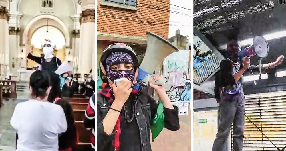 El informe sobre los Escudos Azules señala que su organización no es piramidal, no dependen de un solo jefe, son aproximadamente diez personas.