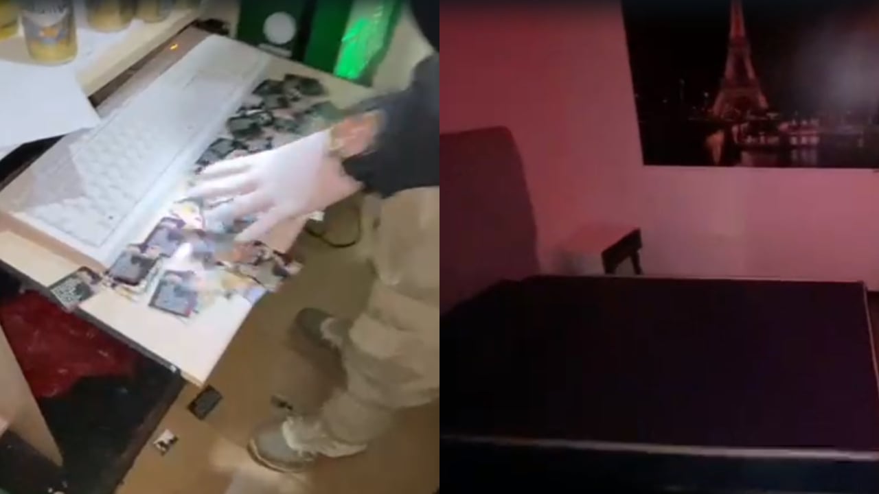 El lugar era promocionado a través de redes sociales.