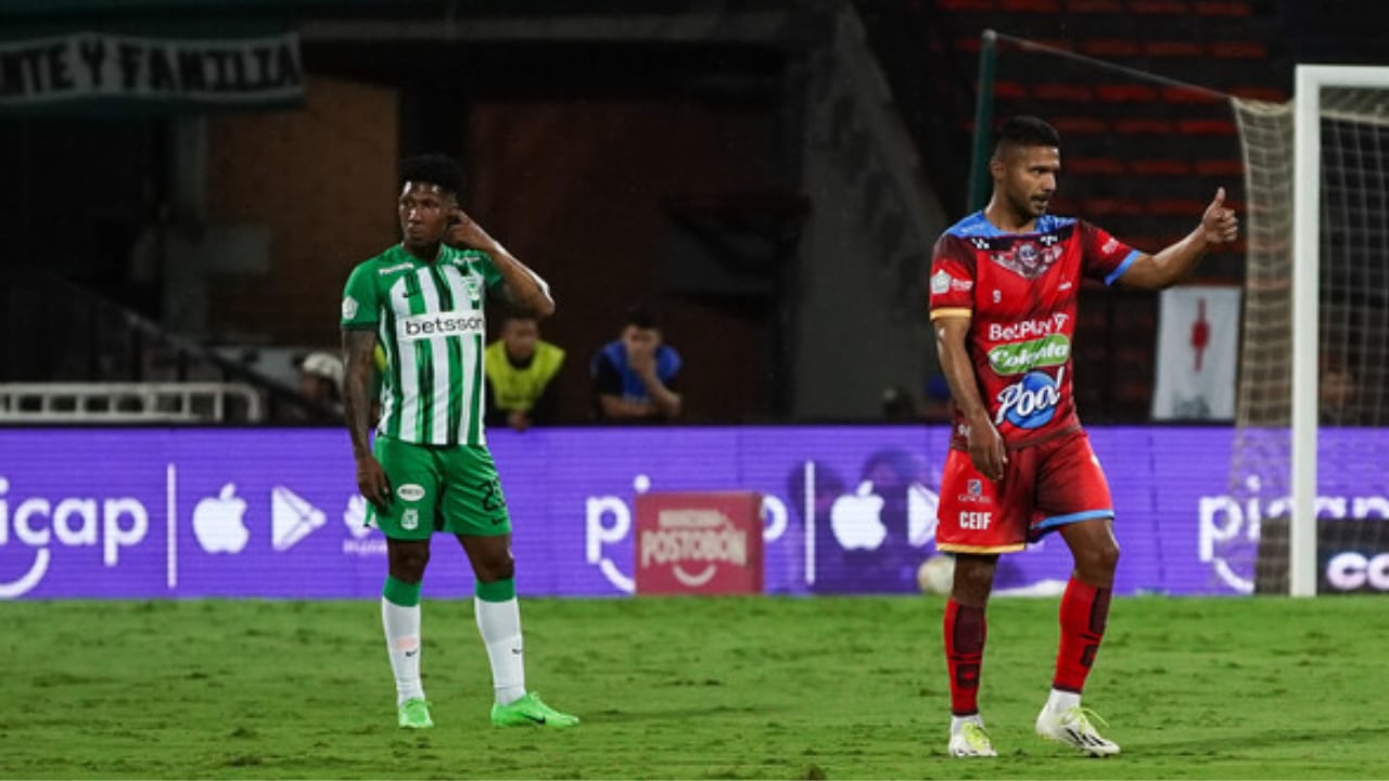 Fortaleza sorprendió a Nacional en el Atanasio Girardot