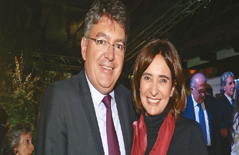 Mauricio Cárdenas y Cristina Fernández.