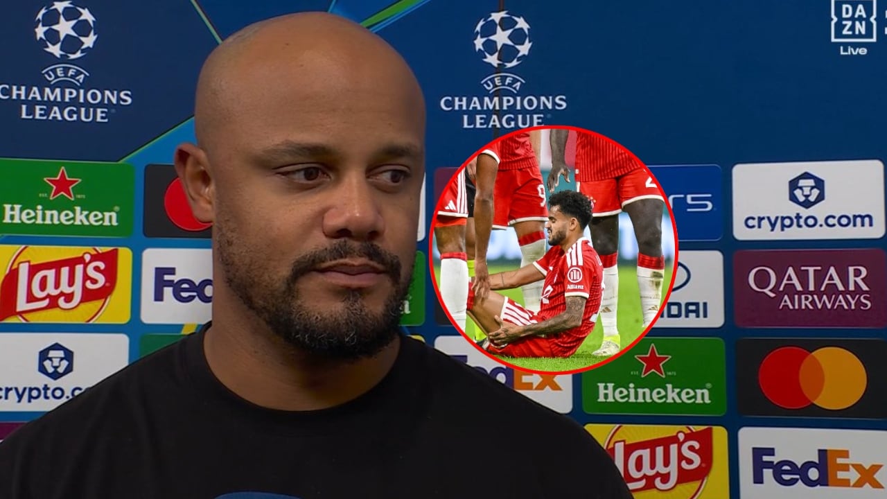 Vincent Kompany, técnico del Bayern.