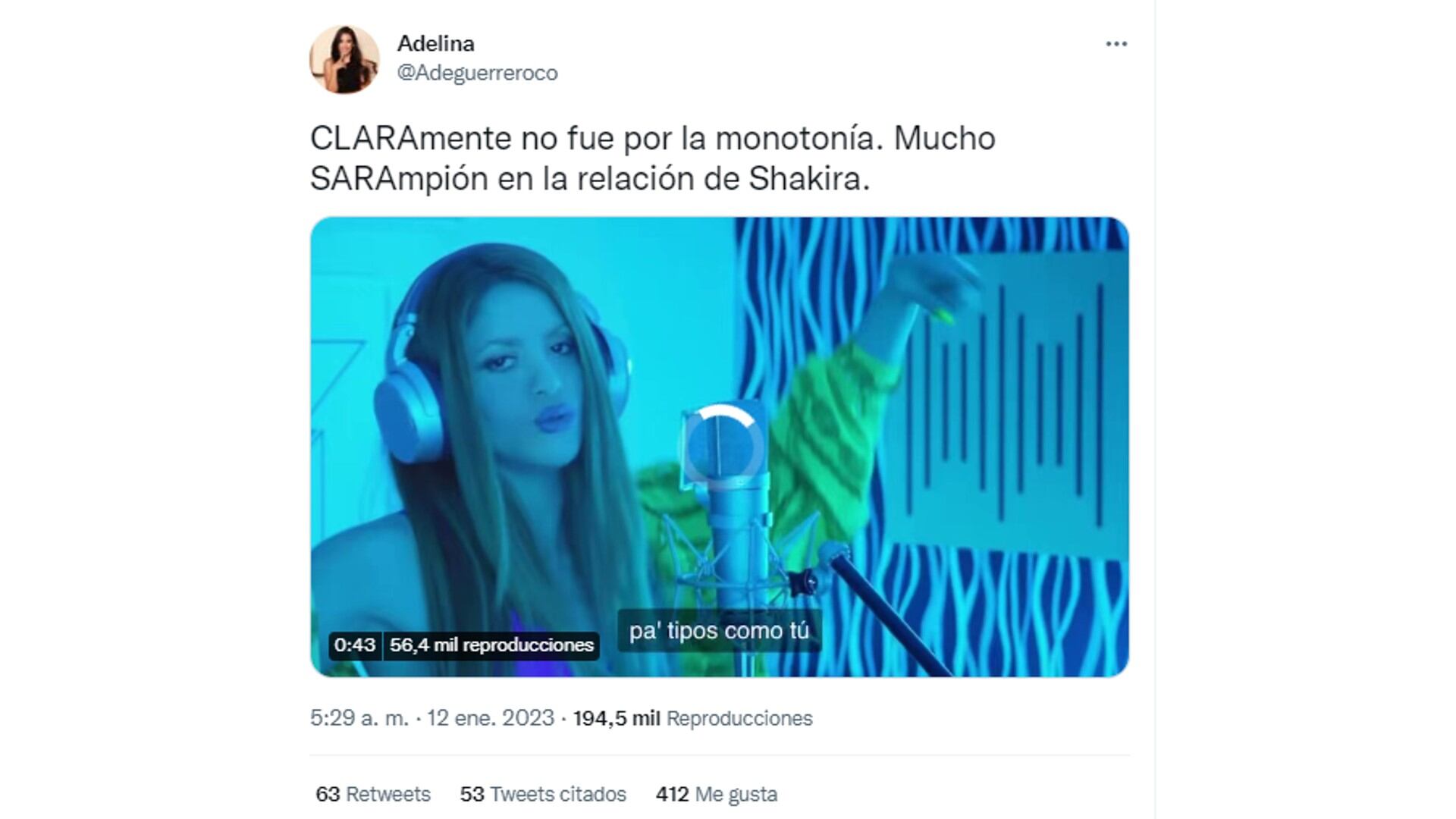 Publicación de Adelina Guerrero