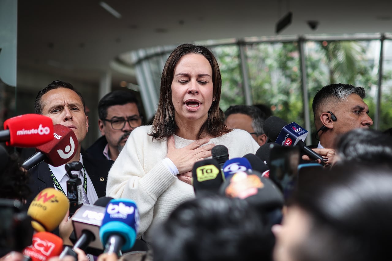 María Claudia Tarazona, esposa de Miguel Uribe Turbay