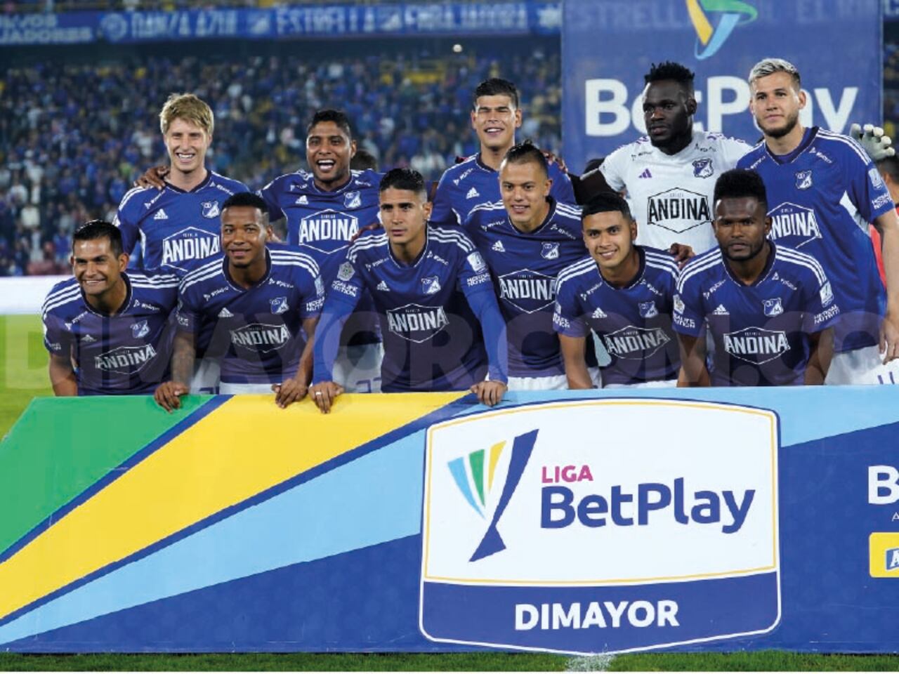 Millonarios puso lo mejor de su plantel en la fecha 20