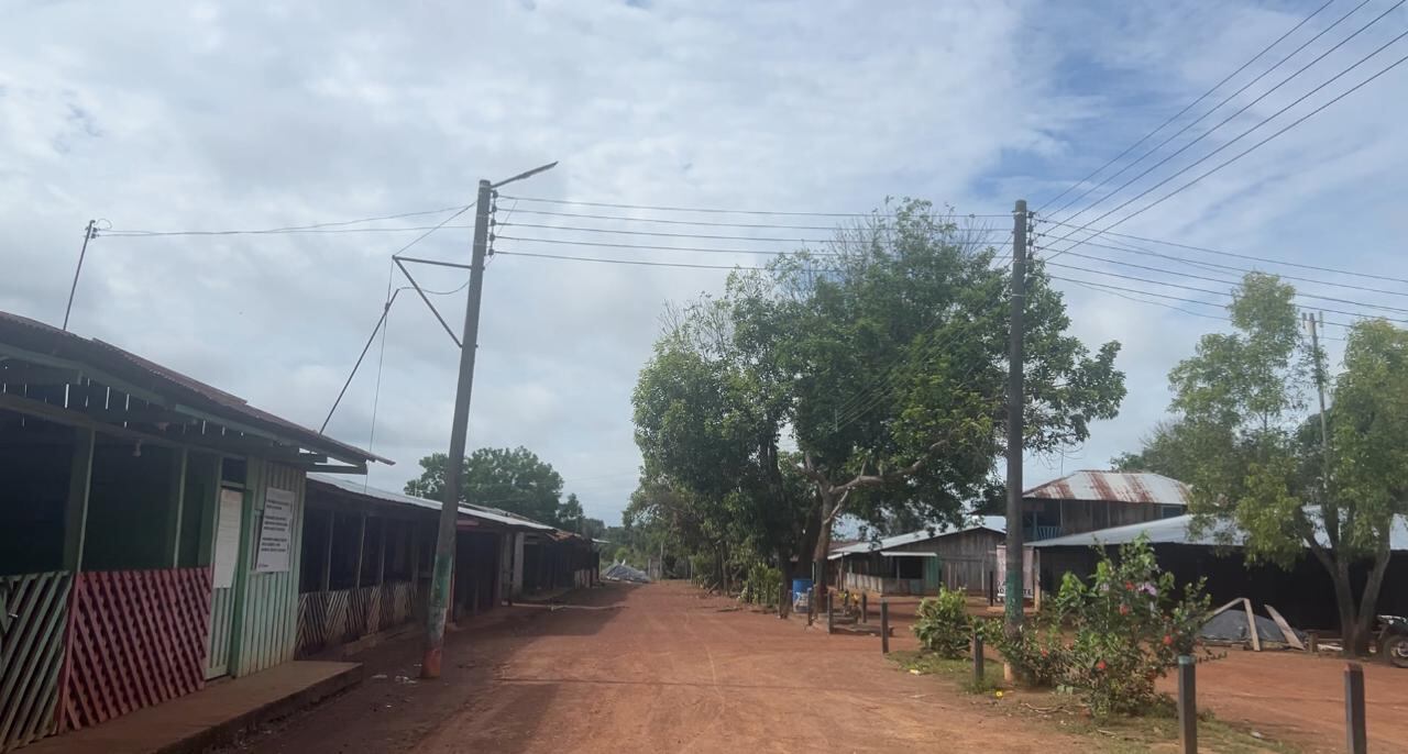 Este es Guanapalo, a donde fueron llevados como rehenes cinco militares por parte de las disidencias de las Farc de alias Calarcá.