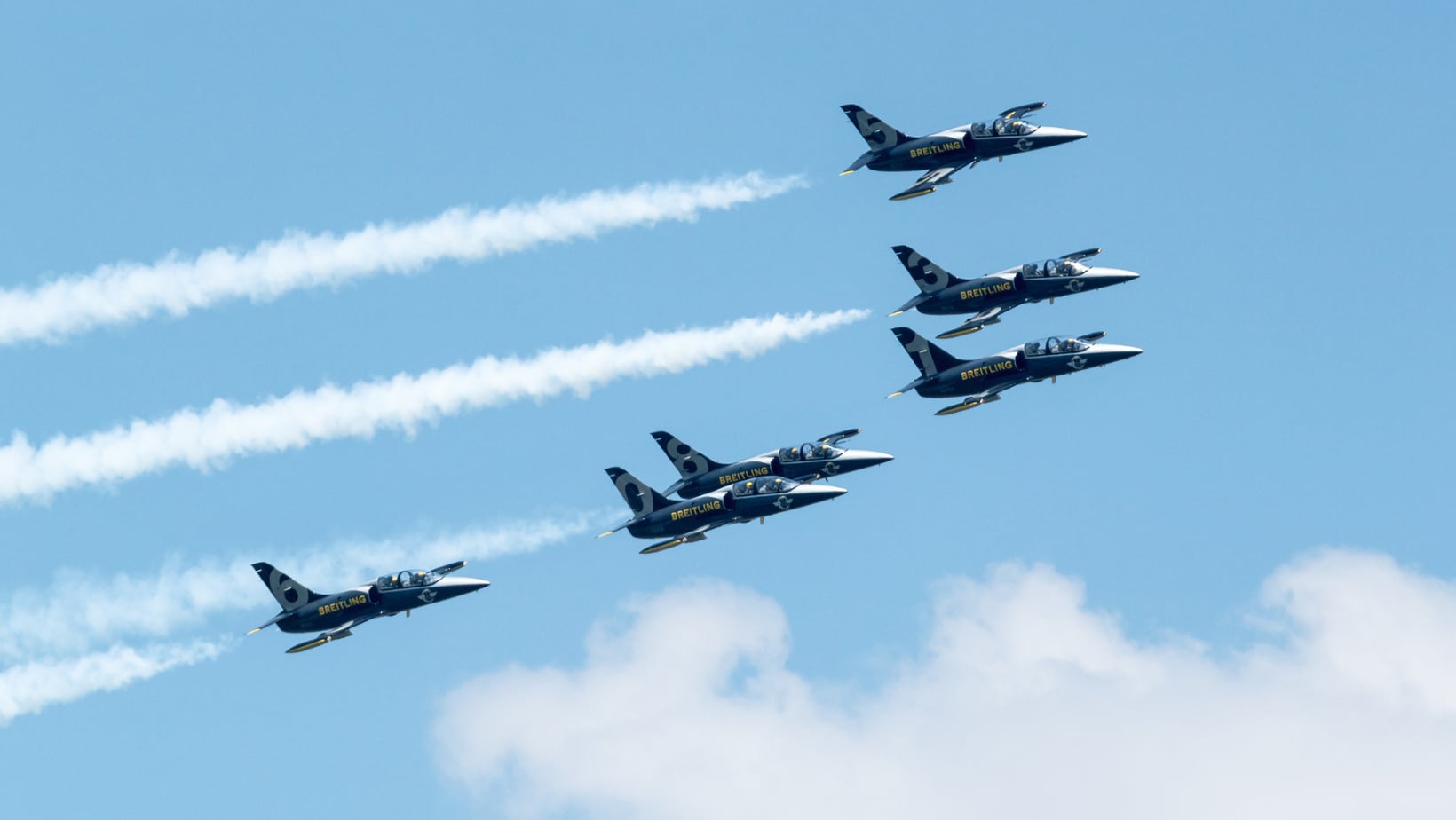 Aviones equipados con la más alta tecnología.