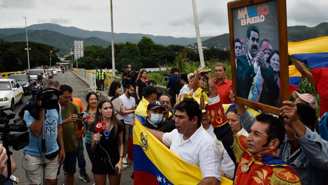 Manifestaciones venezolanas piden liberación de Maduro