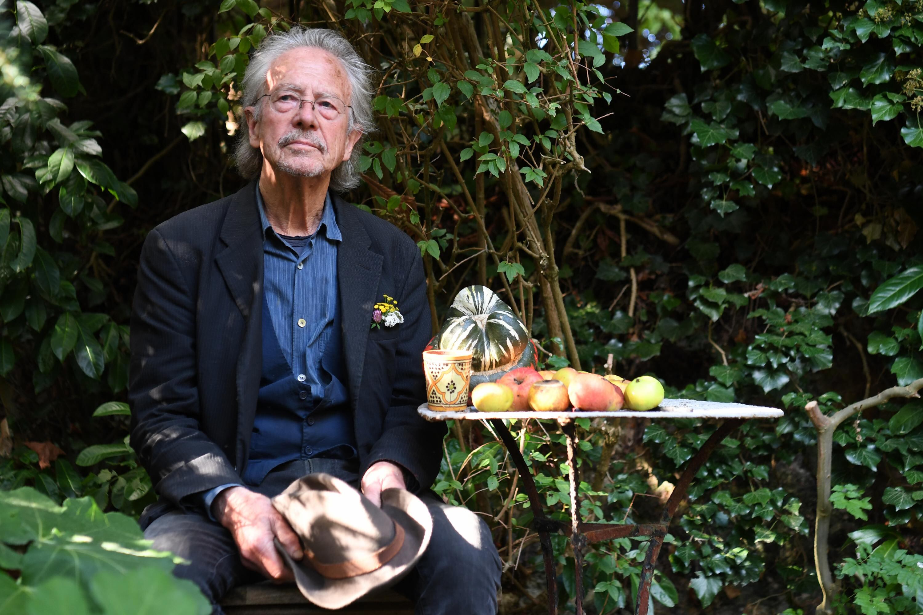 El autor austriaco Peter Handke, galardonado con el Premio Nobel de Literatura en 2019.