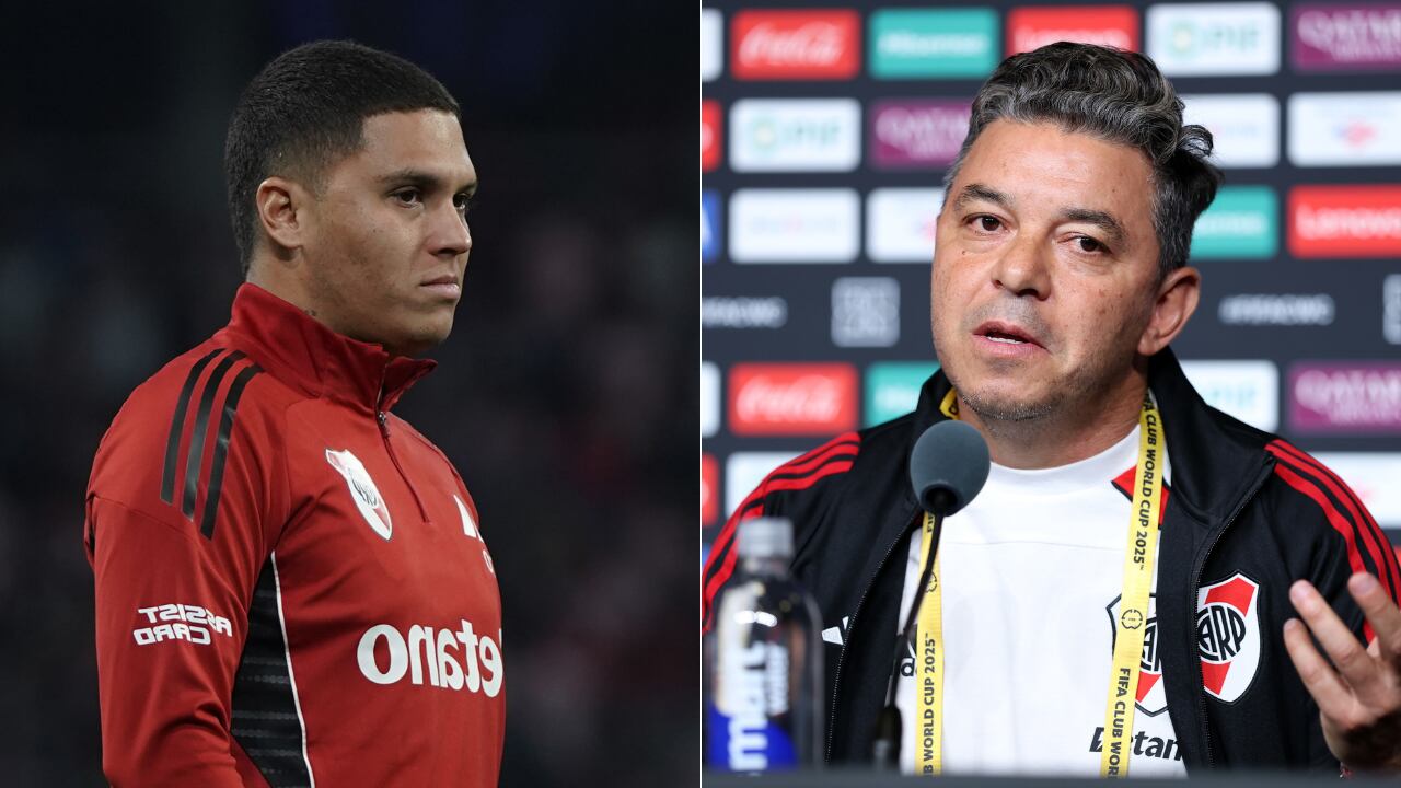 Juan Fernando Quintero es exigido por Marcelo Gallardo en River Plate