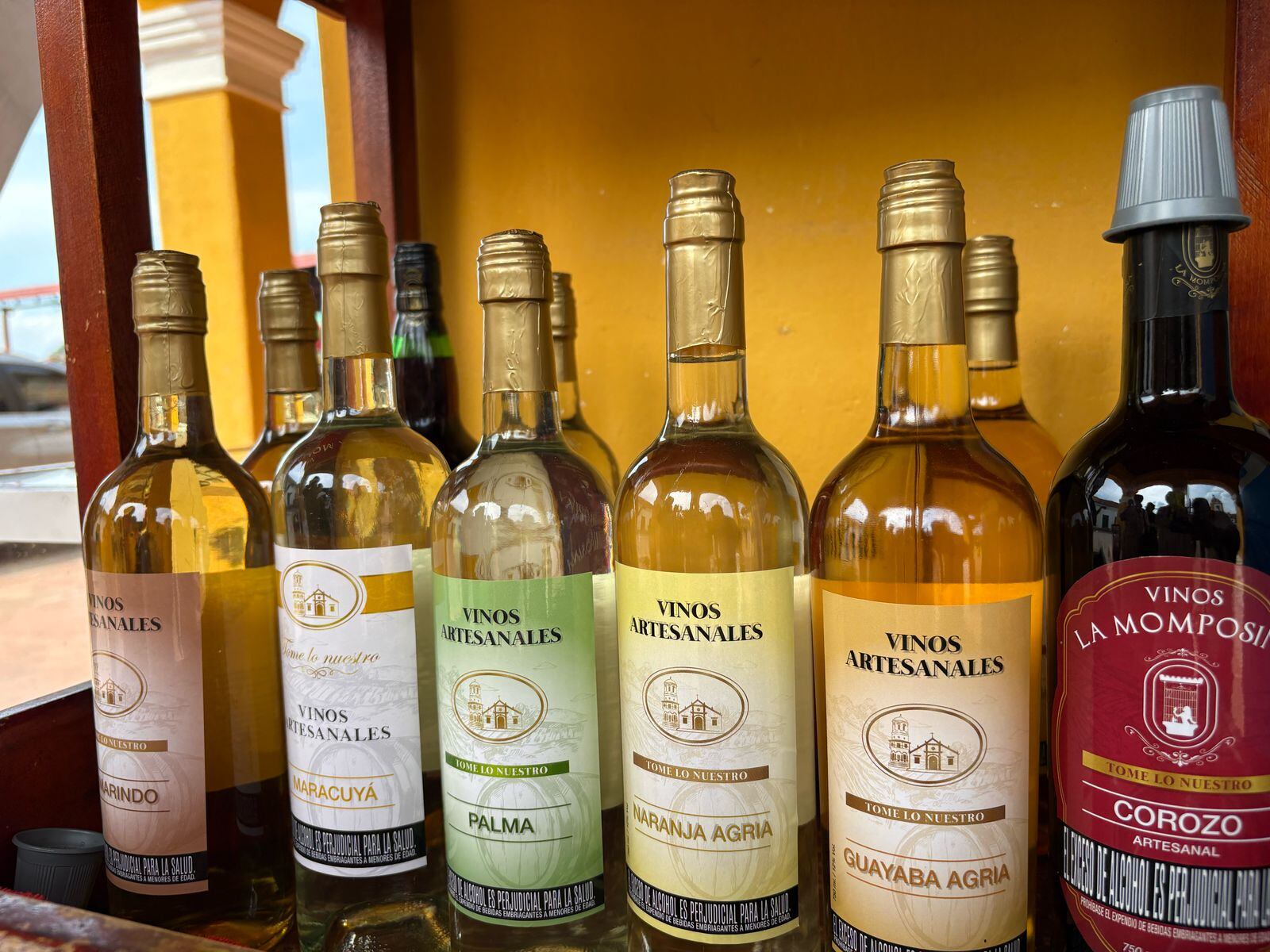 Vinos artesanales en Mompóx.