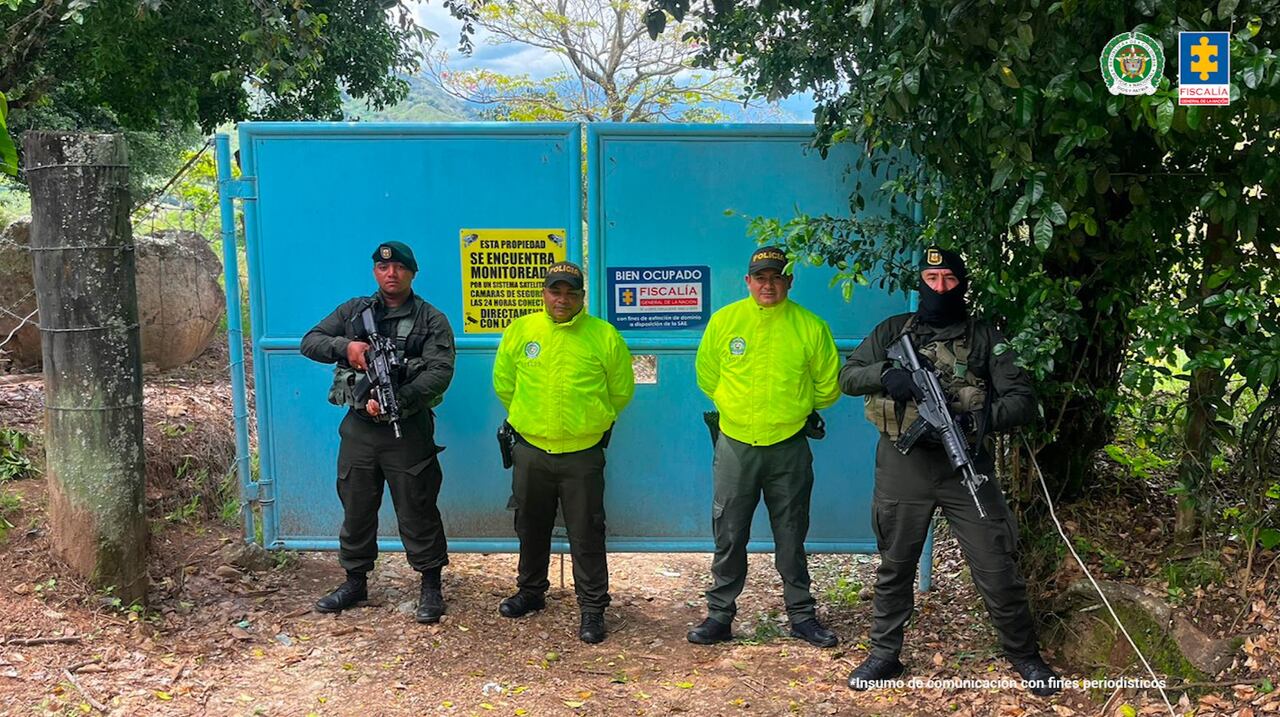 Vivienda incautada al Osito, hermano de Pablo Escobar.
