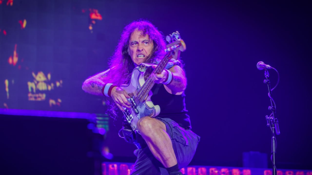 Steve Harris, el jefe, al que le debemos esta bandota y circo itinerante maravilloso llamado Iron Maiden.