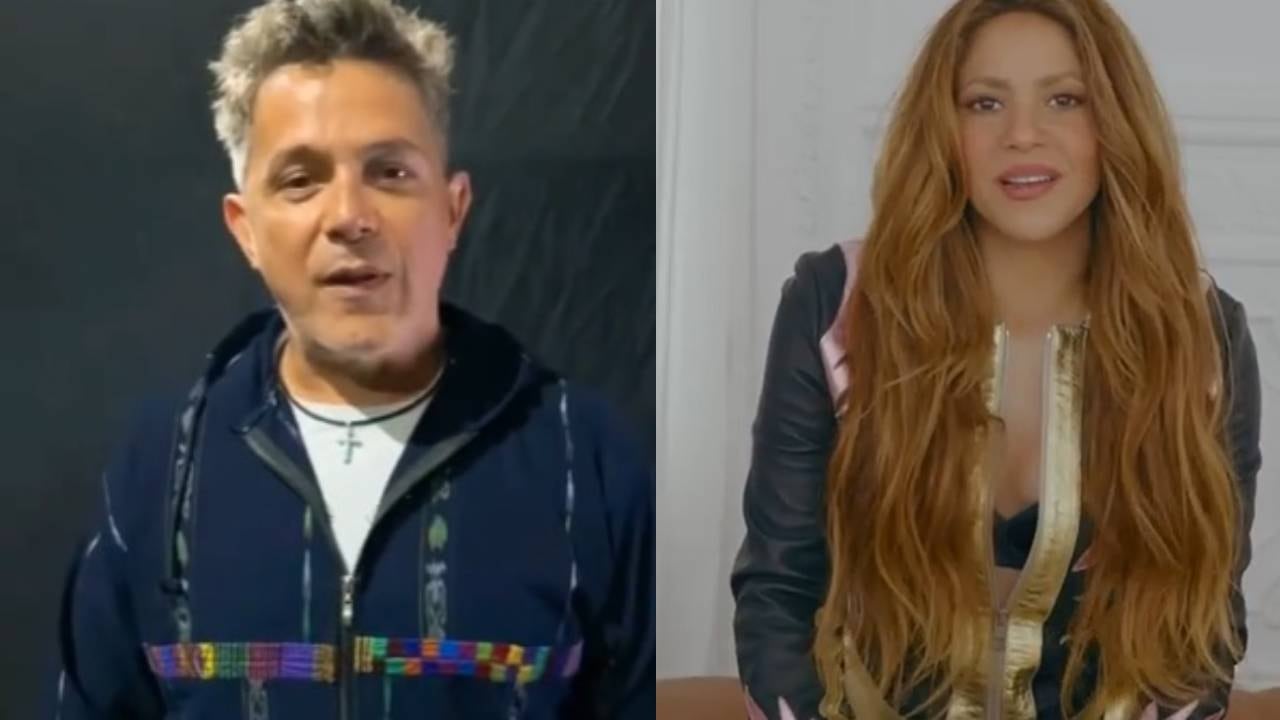 La cantante fue a un concierto de su gran amigo - Foto: tomadas de Instagram @shakira / @alejandrosanz