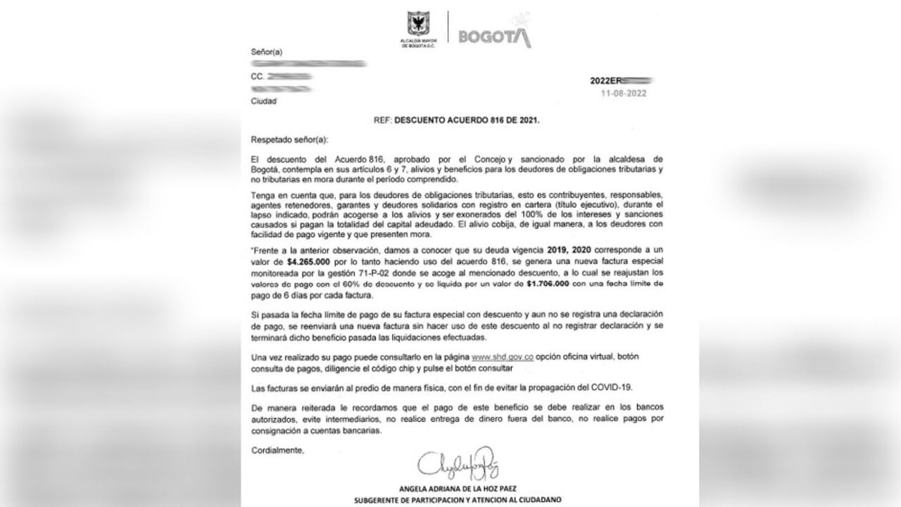 Con cartas a los contribuyentes, los delincuentes buscan intimidar a los contribuyentes para que realicen el pago de sus obligaciones tributarias adeudadas, a través de plataformas virtuales, con un supuesto descuento.