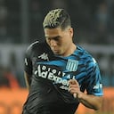 Juanfer Quintero, futbolista de Racing