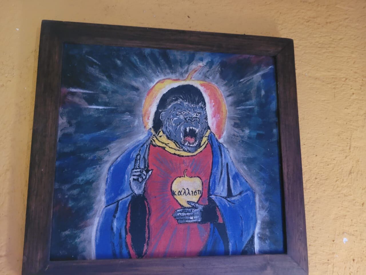 Policía encontró imagen satánica a un ciudadano alemán en Santa Marta.