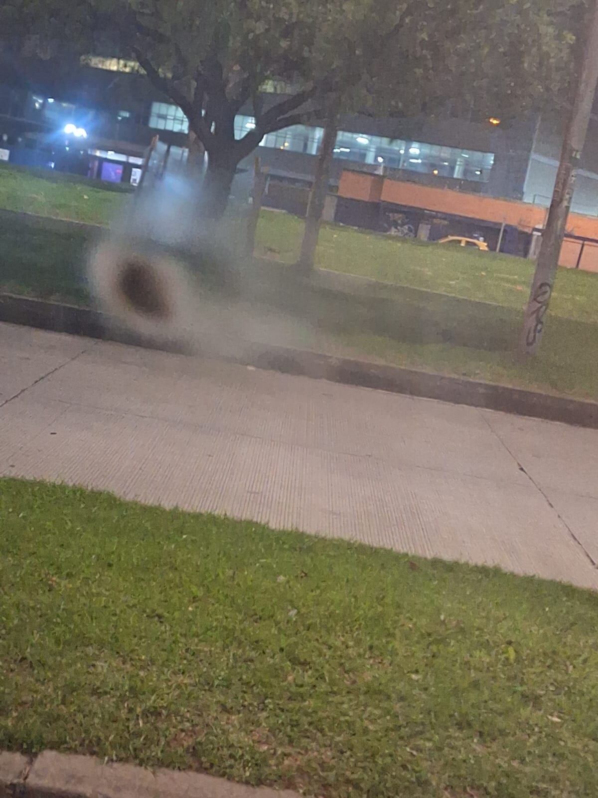 El vehículo en el que desplazaba el presidente de Fiduprevisora, Mauricio Marín, fue blanco de disparos.