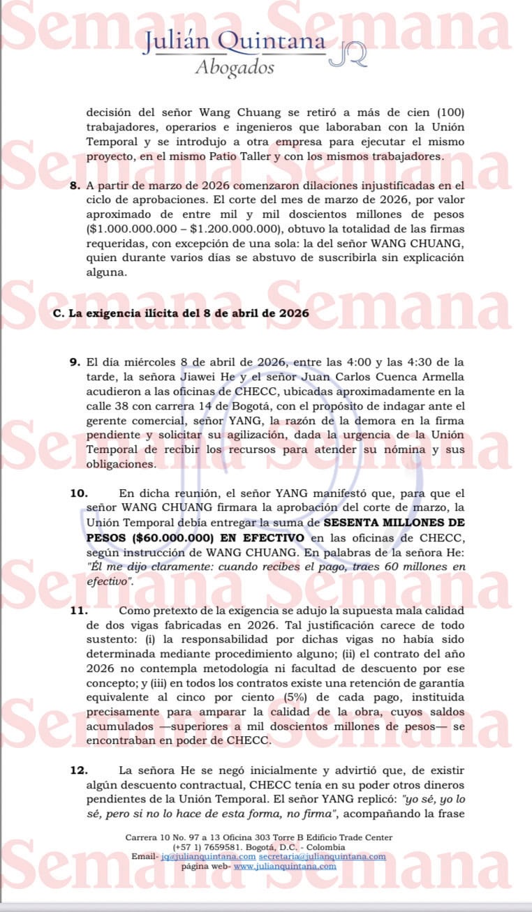 FOTOS: SUMINISTRADAS A SEMANA API