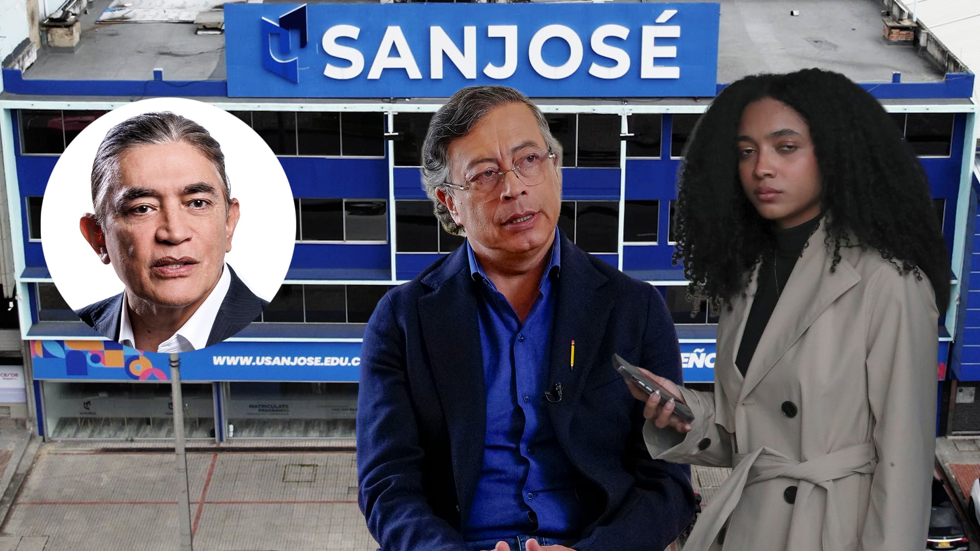 JULIANA GUERRERO
GUSTAVO PETRO
GUSTAVO BOLÍVAR
FUNDACIÓN SAN JOSÉ, BOGOTÁ