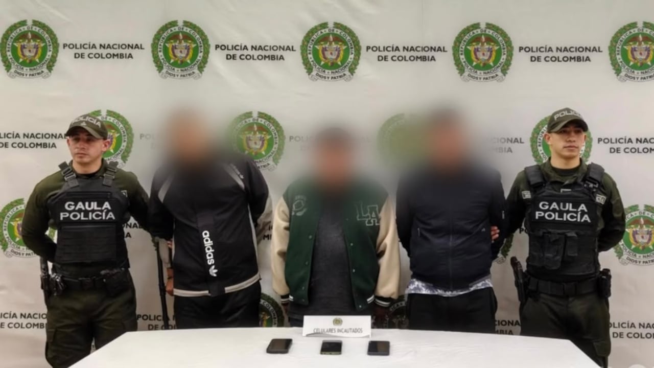 Capturan en Bogotá y Pereira a cinco integrantes de Los Chaguendo por secuestro extorsivo.