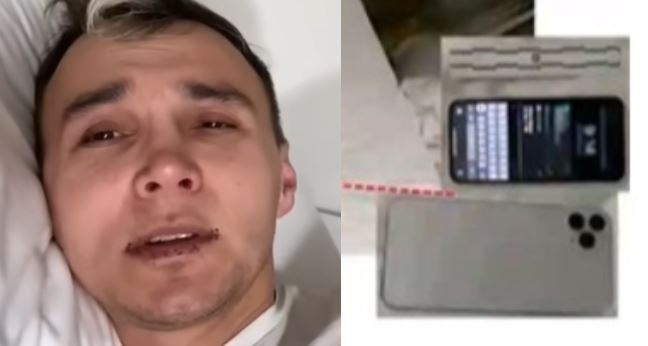 En el escena del crimen el CTI halló un celular (foto) junto a Mauricio Leal