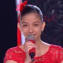 Valeria Mora en La Voz Kids