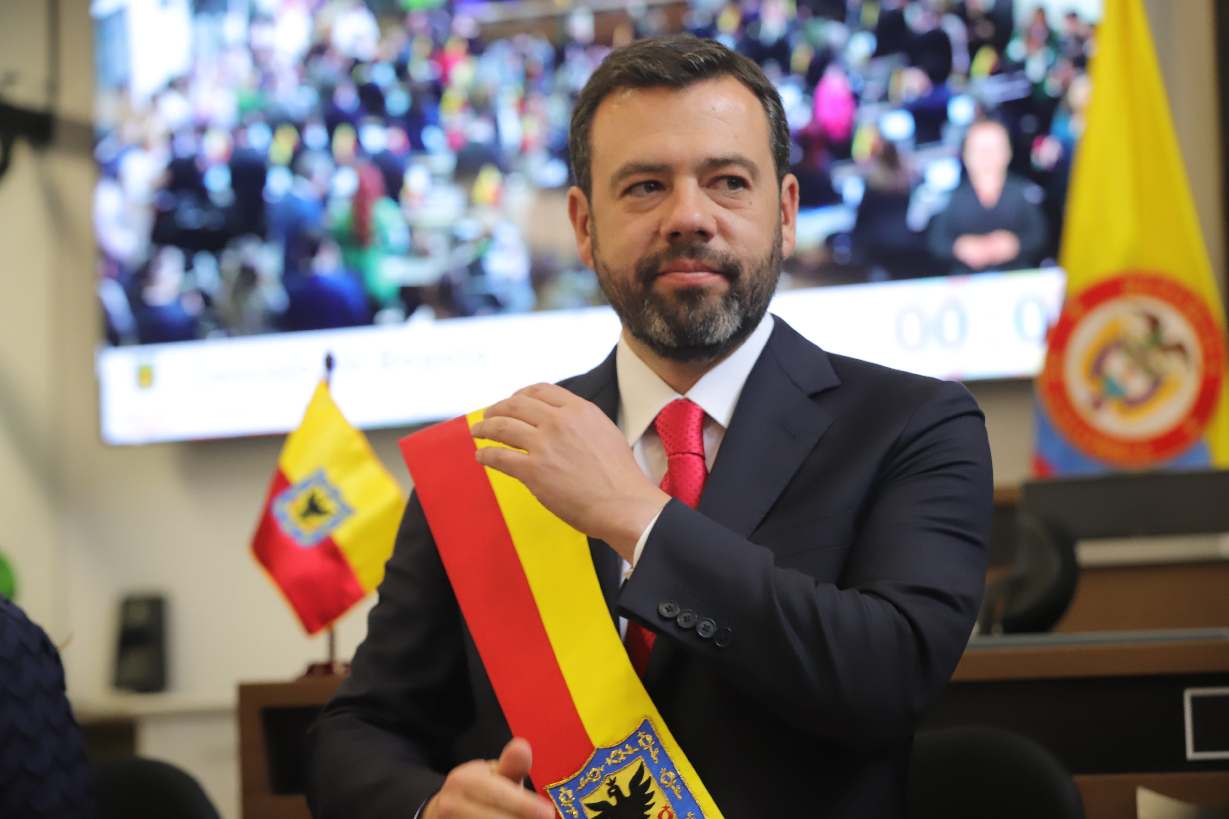 Instalación Concejo de Bogotá por el Alcalde Electo Carlos Fernando Galán