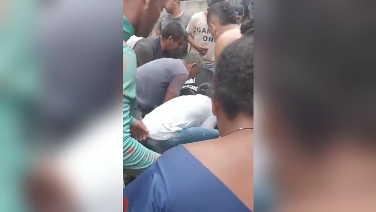 La situación generó una gran conmoción en esta zona del país.