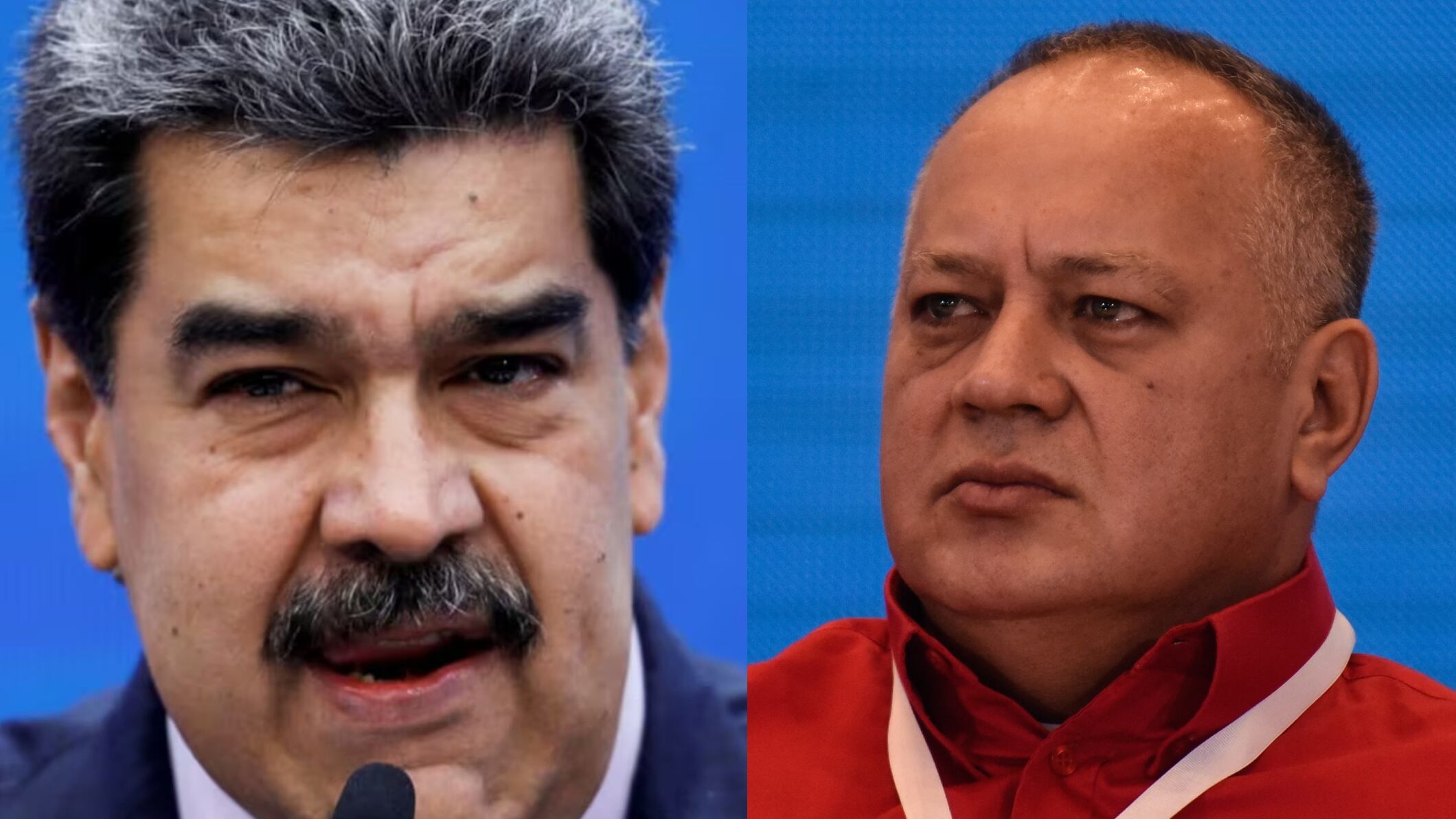 Nicolás Maduro y Diosdado Cabello