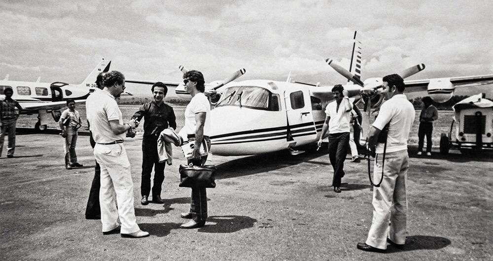 Carlos Lehder era la ficha clave del Cartel de Medellín para el tráfico de drogas.