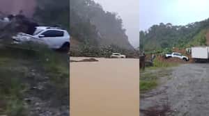 Deslizamiento en Chocó deja a varias personas afectadas.