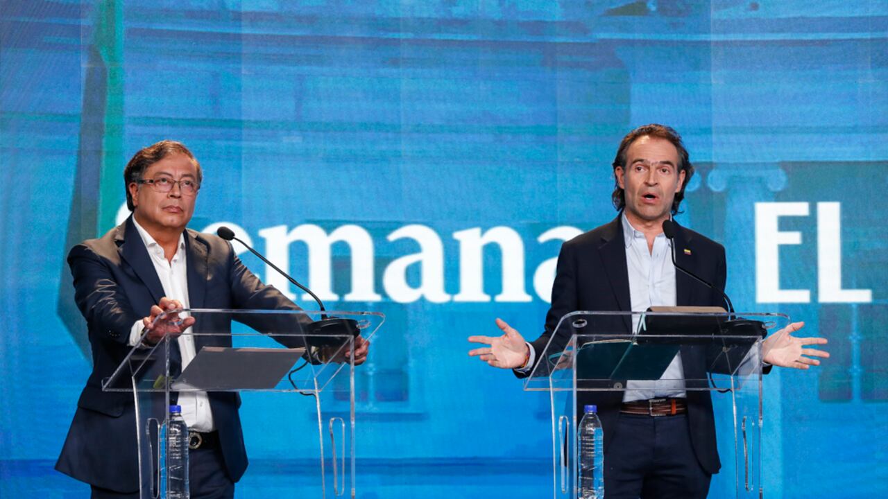 Federico Gutierrez y Gustavo Petro Debate Definitivo