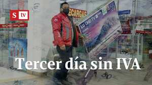 Tercer día sin IVA