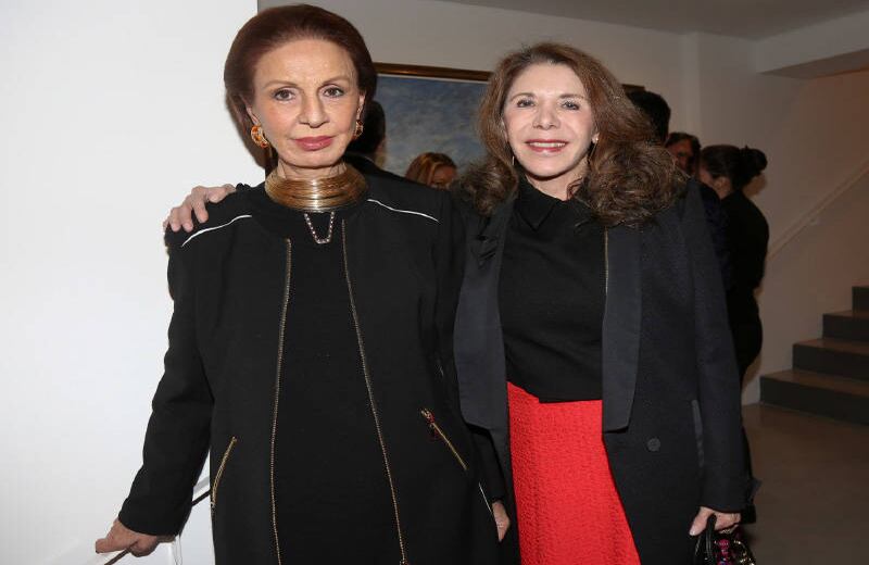 Martha Urrea de Botero y María Eugenia Herrera.