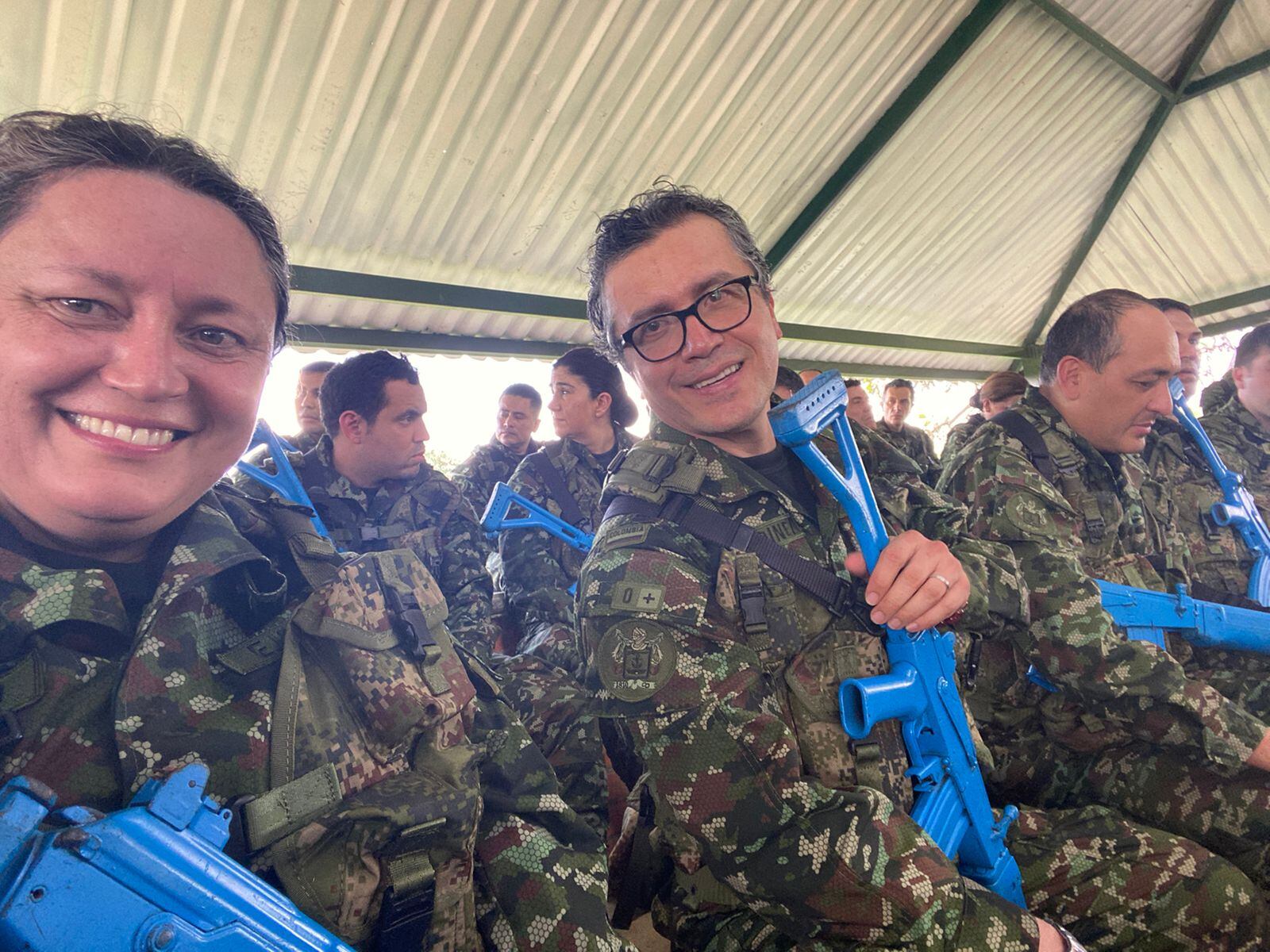 En el curso, los civiles tienen que desempeñarse en igual condición que la fuerza pública.