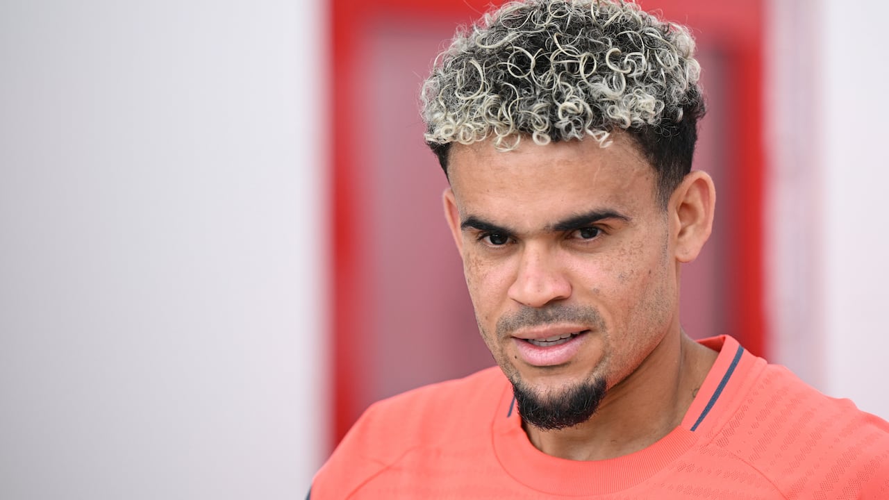 Luis Díaz ya entrena en la sede del Bayern Múnich.