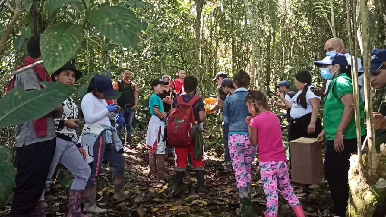 Menores indígenas del Huila conforman grupo de conservación ambiental