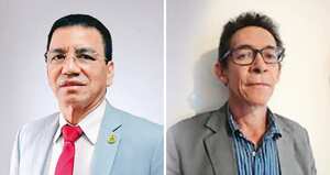 El director ejecutivo de Fecode, Domingo Ayala (izquierda), y el viceministro de Salud, Jaime Urrego, participaron en la presentación del nuevo sistema.