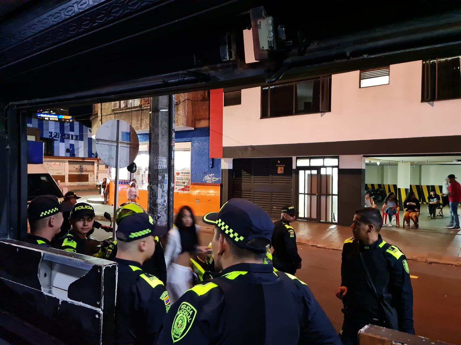 Los operativos se realizaron en la localidad de Los Mártires.