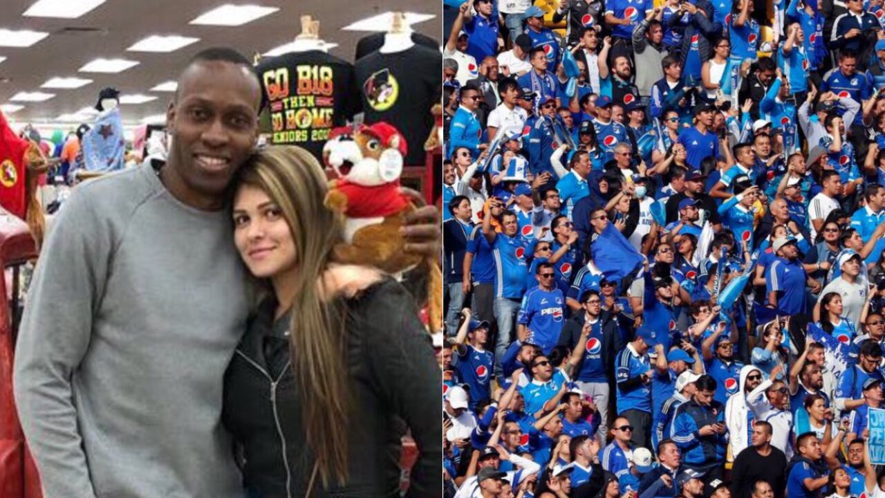 Hinchas de Millonarios fueron acusados de amedrentar a la esposa e hijas de jugador de Universidad Católica.