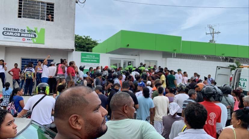 Comunidad atacó un Centro de Desarrollo Infantil en el sur de Barranquilla.