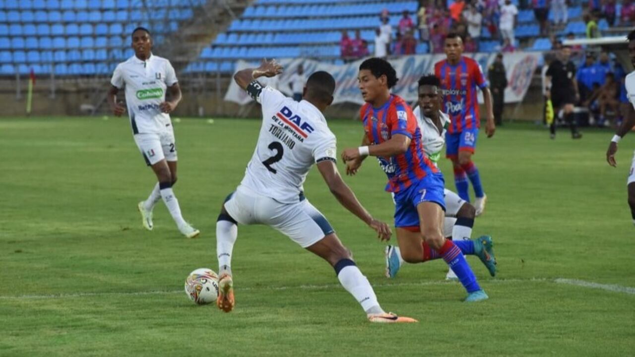 Unión Magdalena vs. Once Caldas.